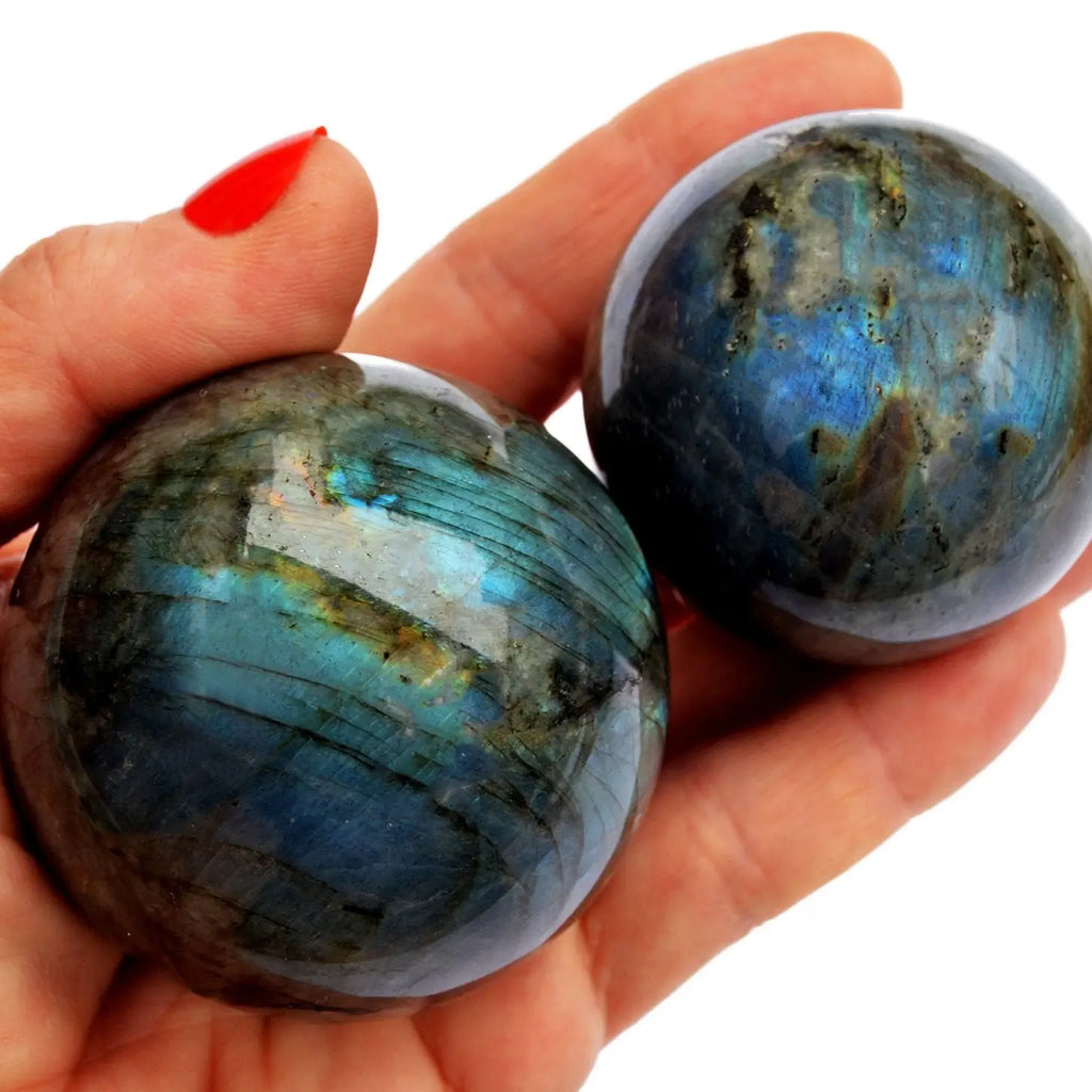 Labradorite Crystal Sphere