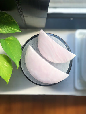 Pink Calcite Moon